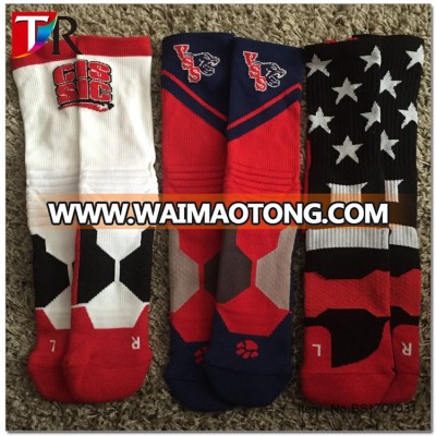 custom high quality men elite sport socks basketball socks